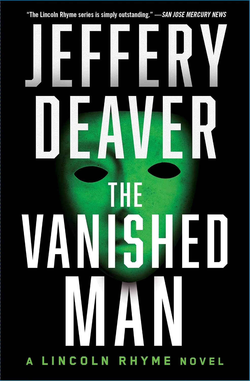 The Vanished Man by Jeffery Deaver book cover