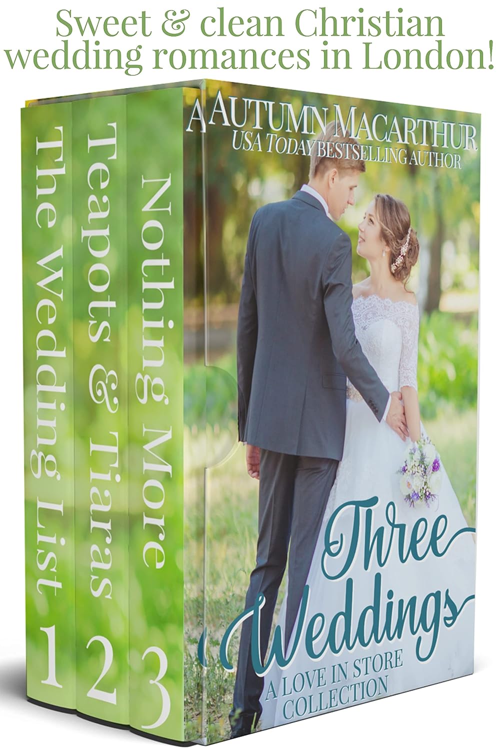 Three Weddings (A Love in Store Collection) by Autumn Macarthur book cover