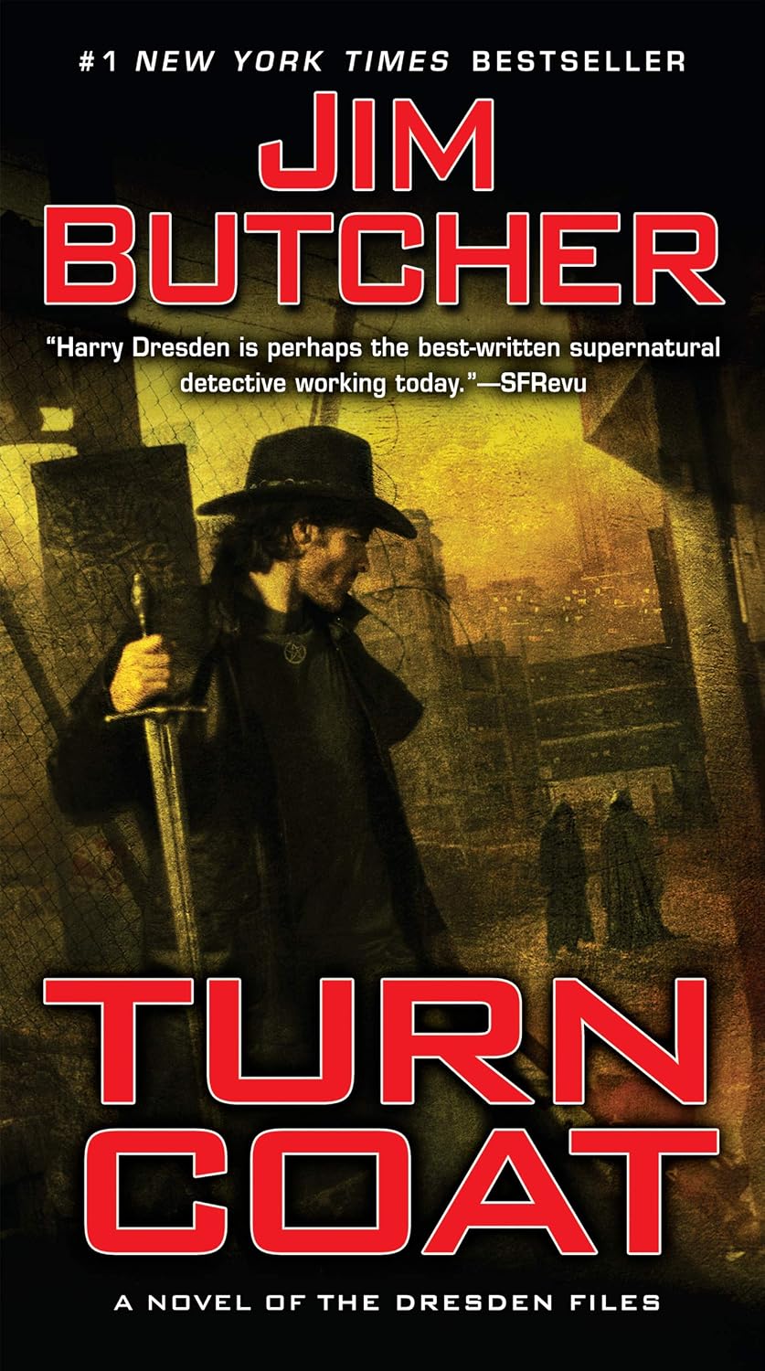 Turn Coat by Jim Butcher book cover