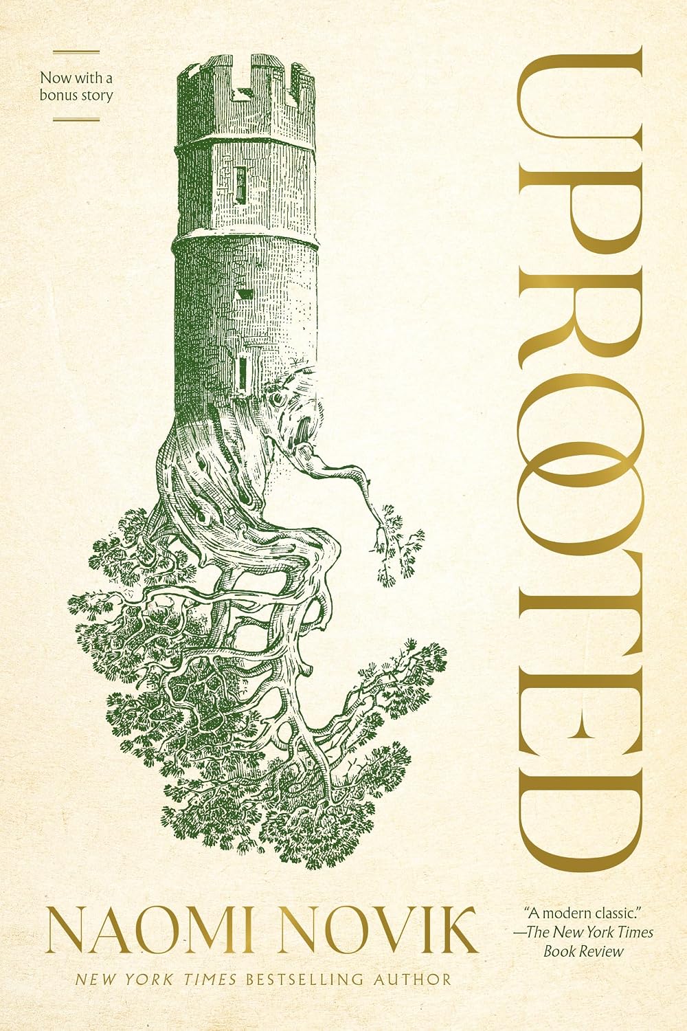 Uprooted by Naomi Novik book cover
