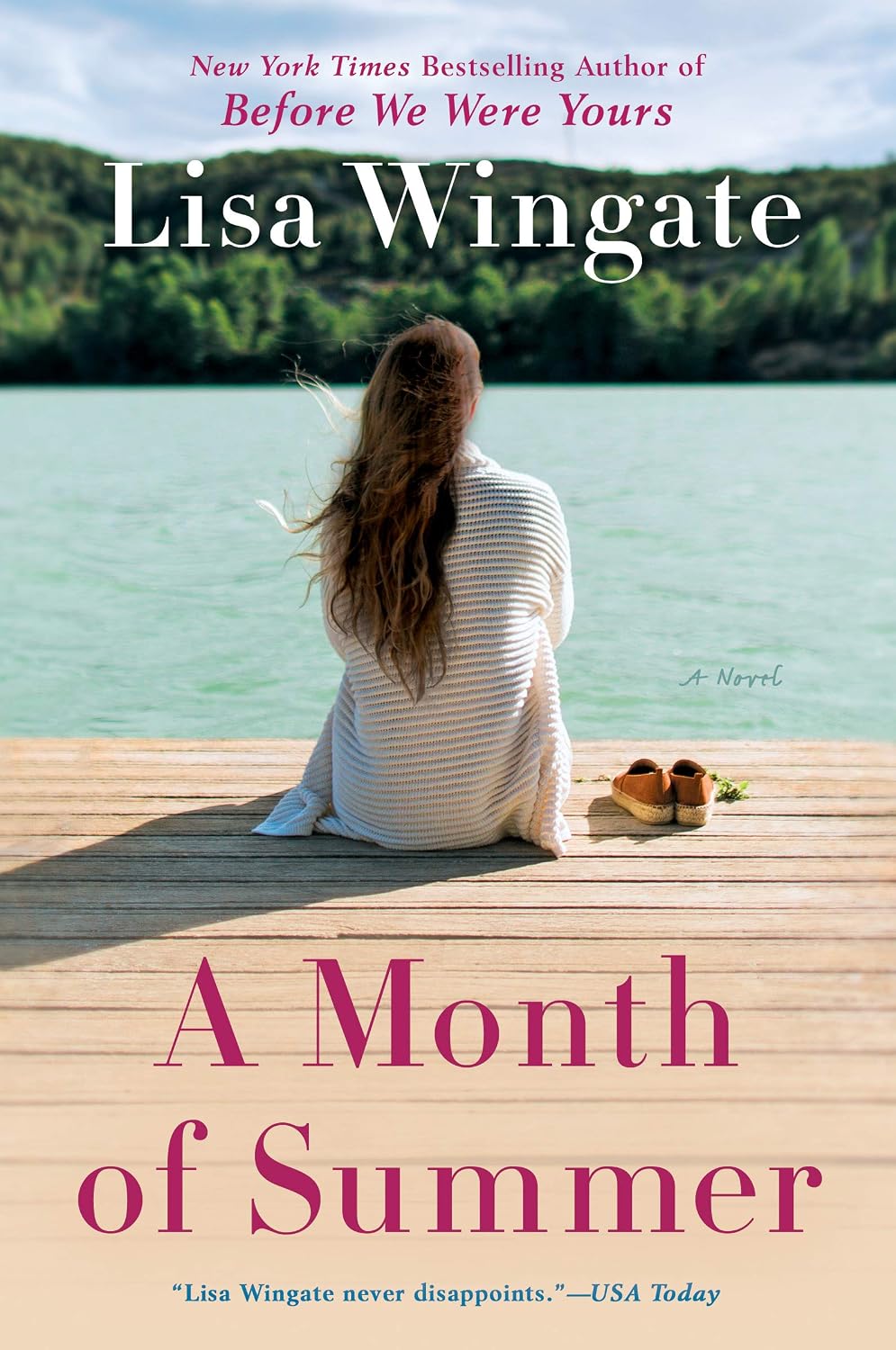A Month of Summer by Lisa Wingate book cover