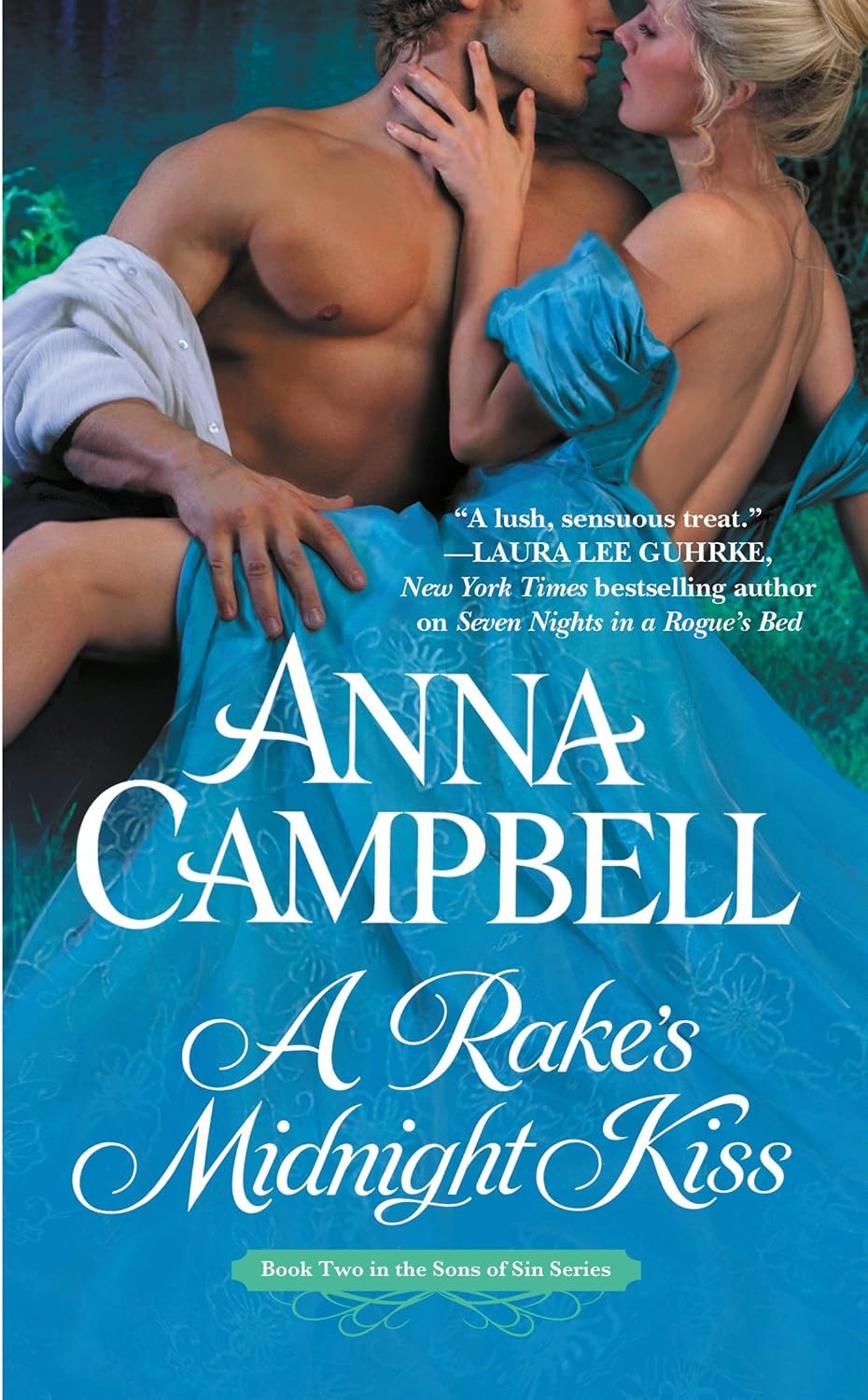 A Rake’s Midnight Kiss by Anna Campbell book cover