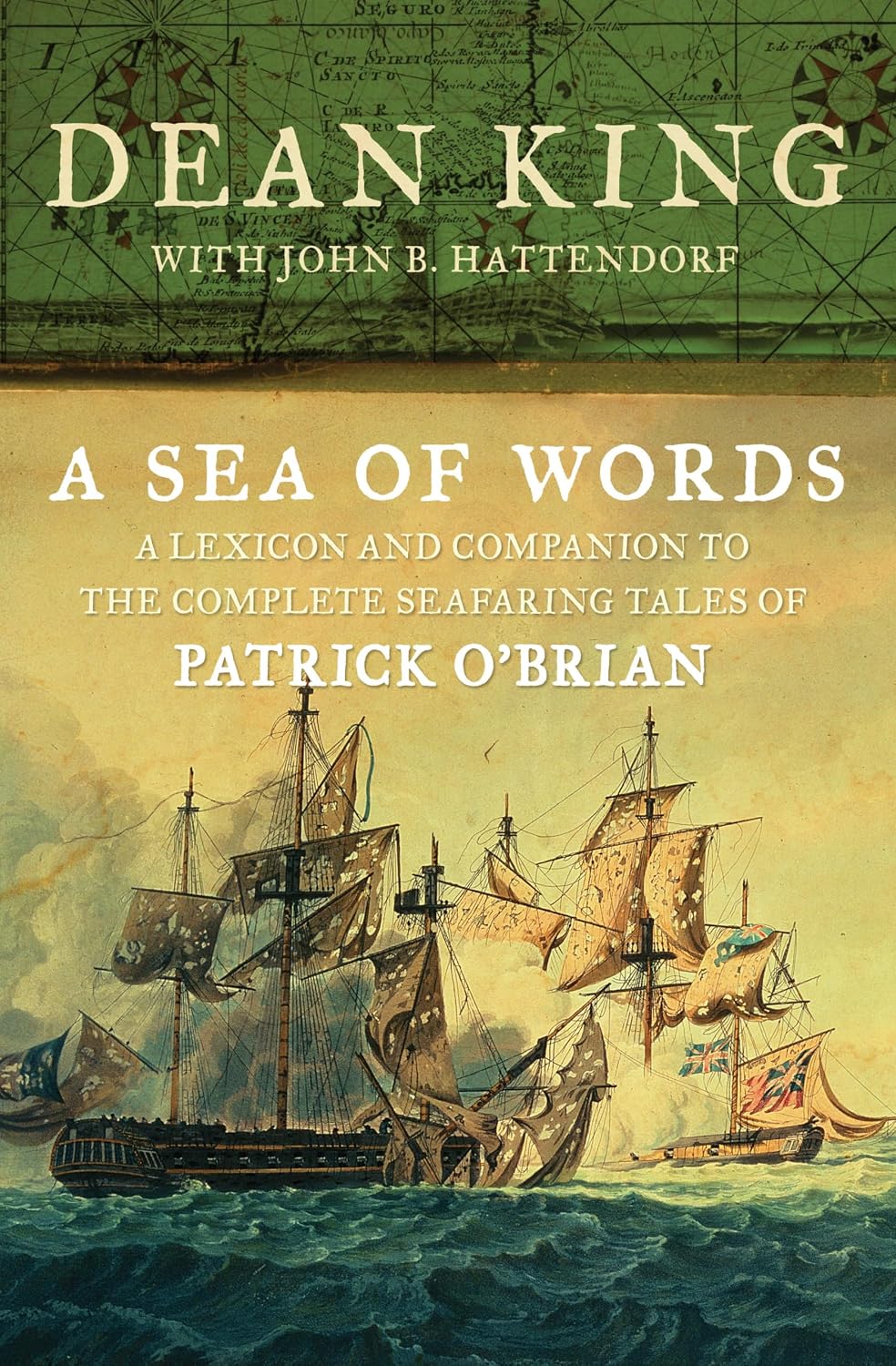 A Sea of Words by Dean King book cover