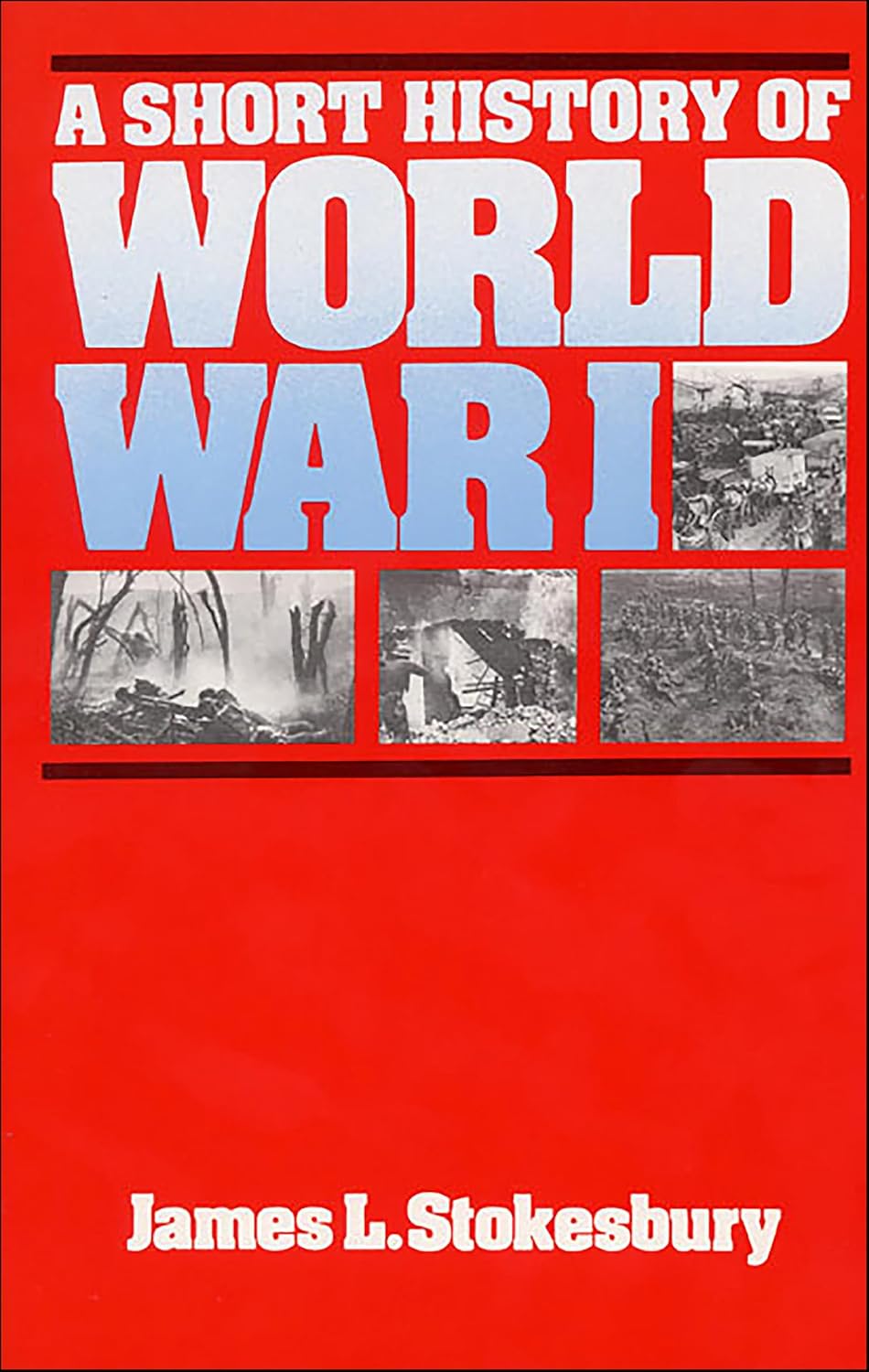 A Short History of World War I by James L. Stokesbury book cover