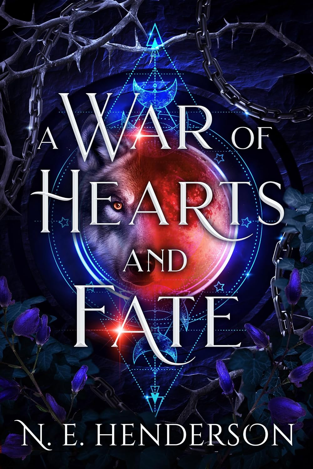 A War of Hearts and Fate by N. E. Henderson book cover