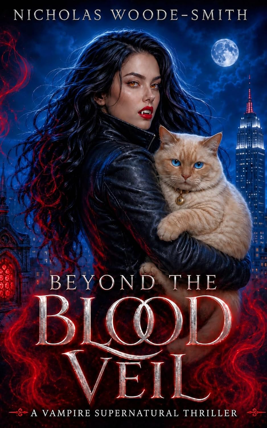 Beyond the Blood Veil by Nicholas Woode-Smith book cover