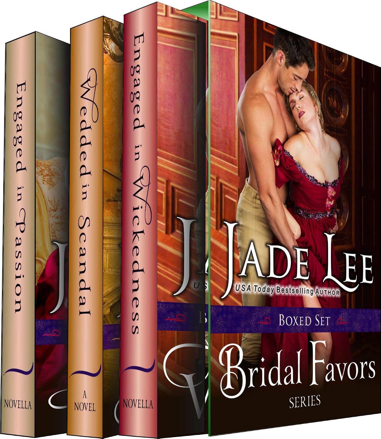 Bridal Favors Series (Boxed Set) by Jade Lee book cover