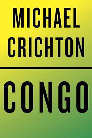 Congo by Michael Crichton book cover