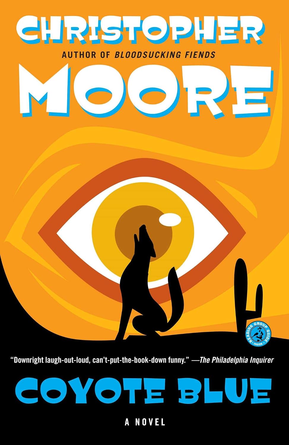 Coyote Blue by Christopher Moore book cover