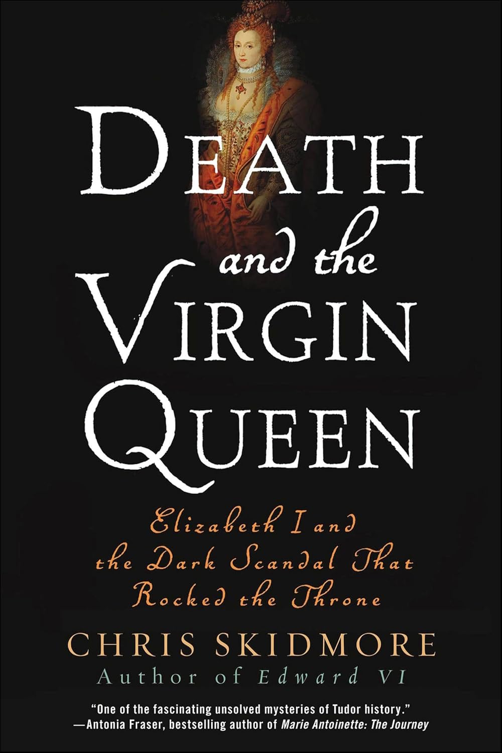 Death and the Virgin Queen by Chris Skidmore book cover