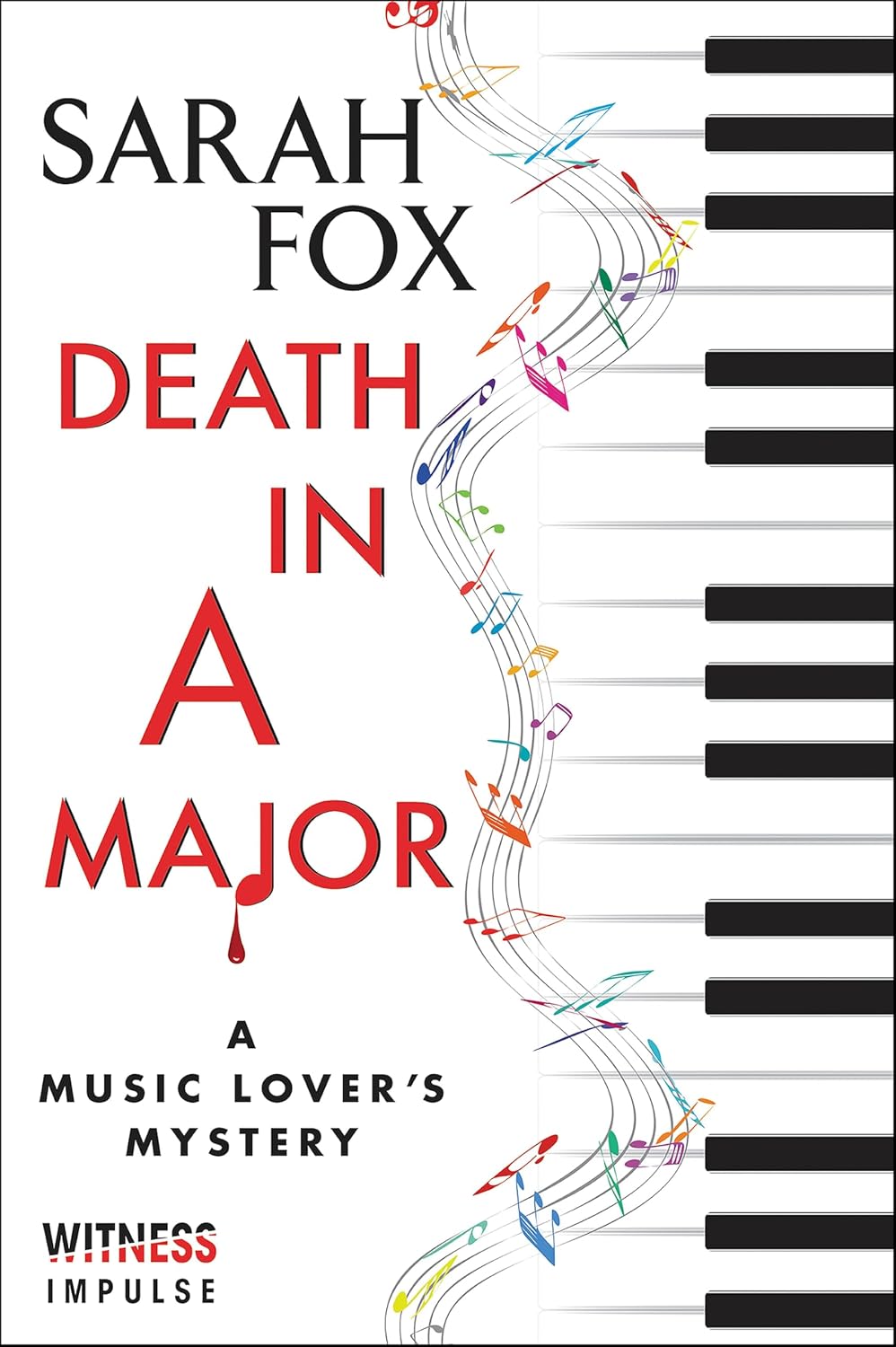 Death in A Major by Sarah Fox book cover