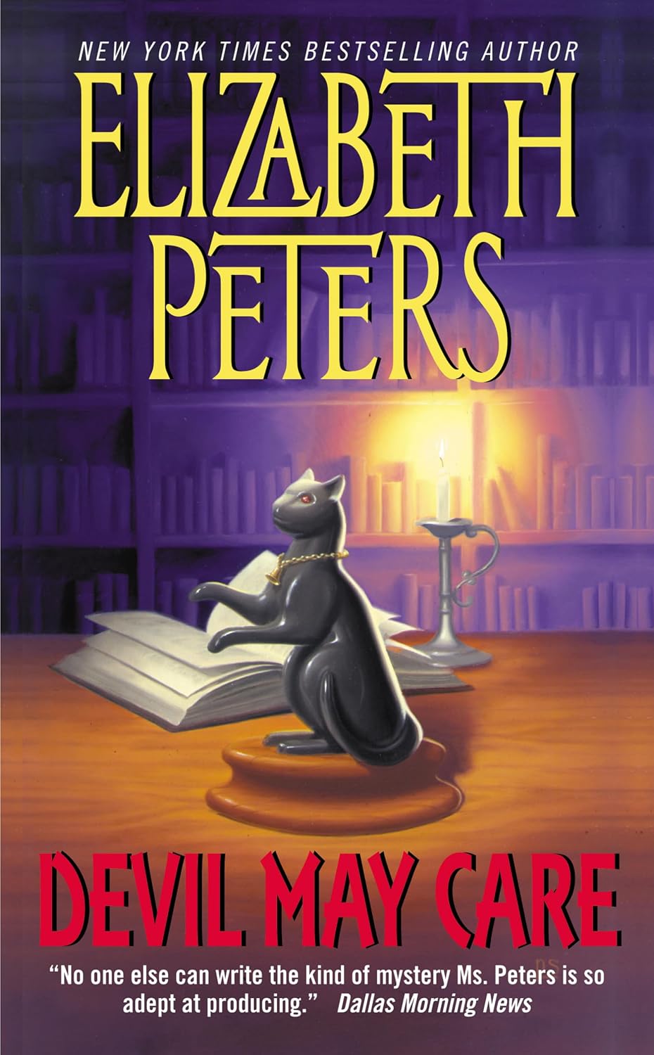 Devil May Care by Elizabeth Peters book cover