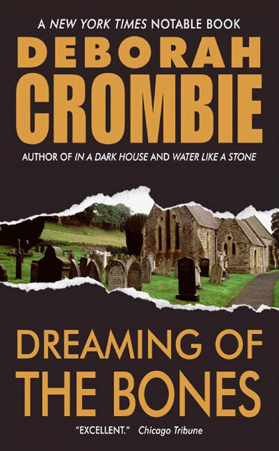 Dreaming of the Bones by Deborah Crombie book cover