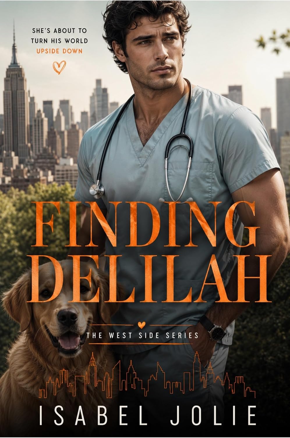 Finding Delilah by Isabel Jolie book cover