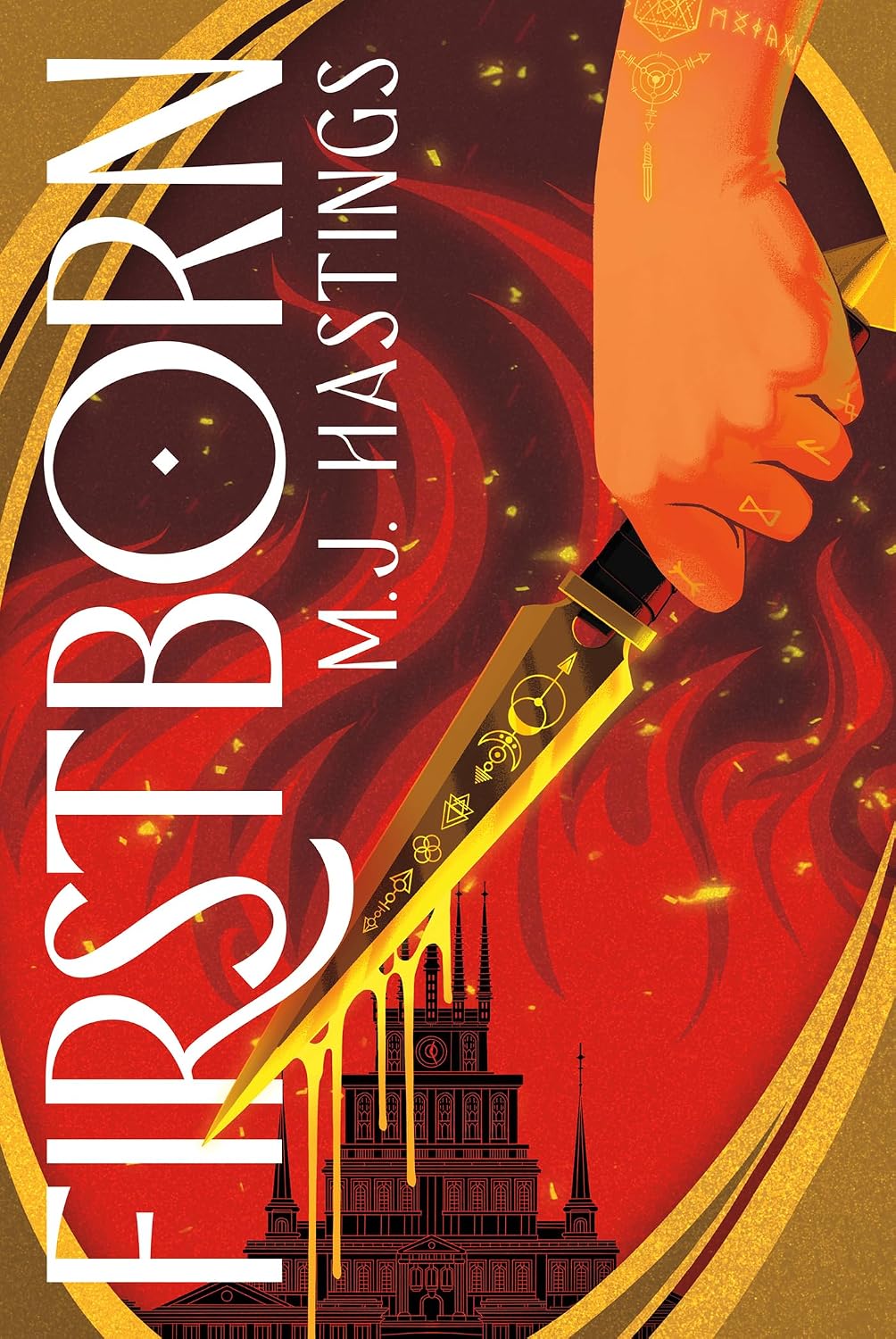 Firstborn by M. J. Hastings book cover