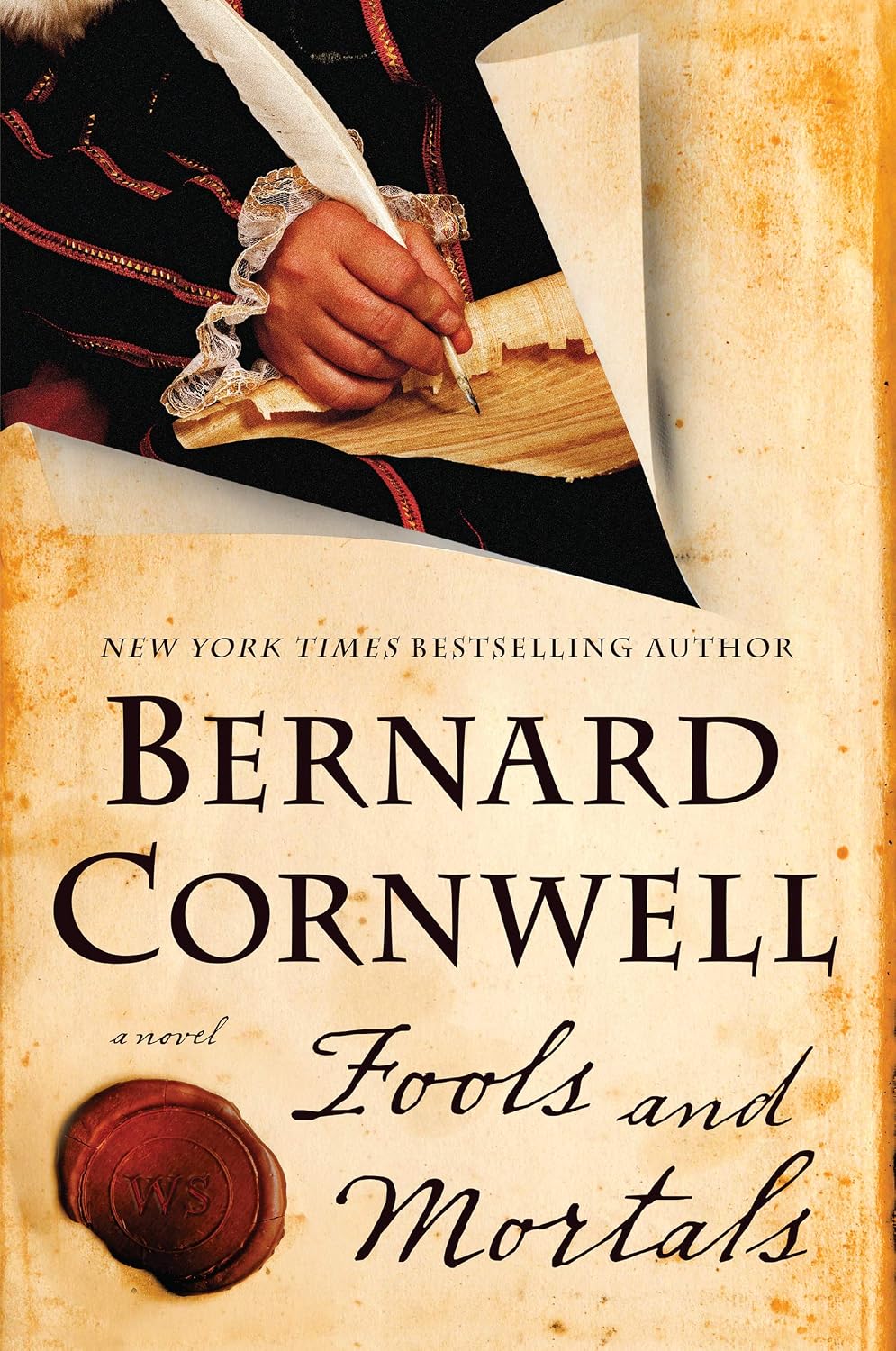 Fools and Mortals by Bernard Cornwell book cover