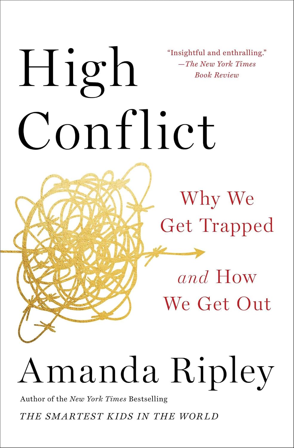 High Conflict by Amanda Ripley book cover
