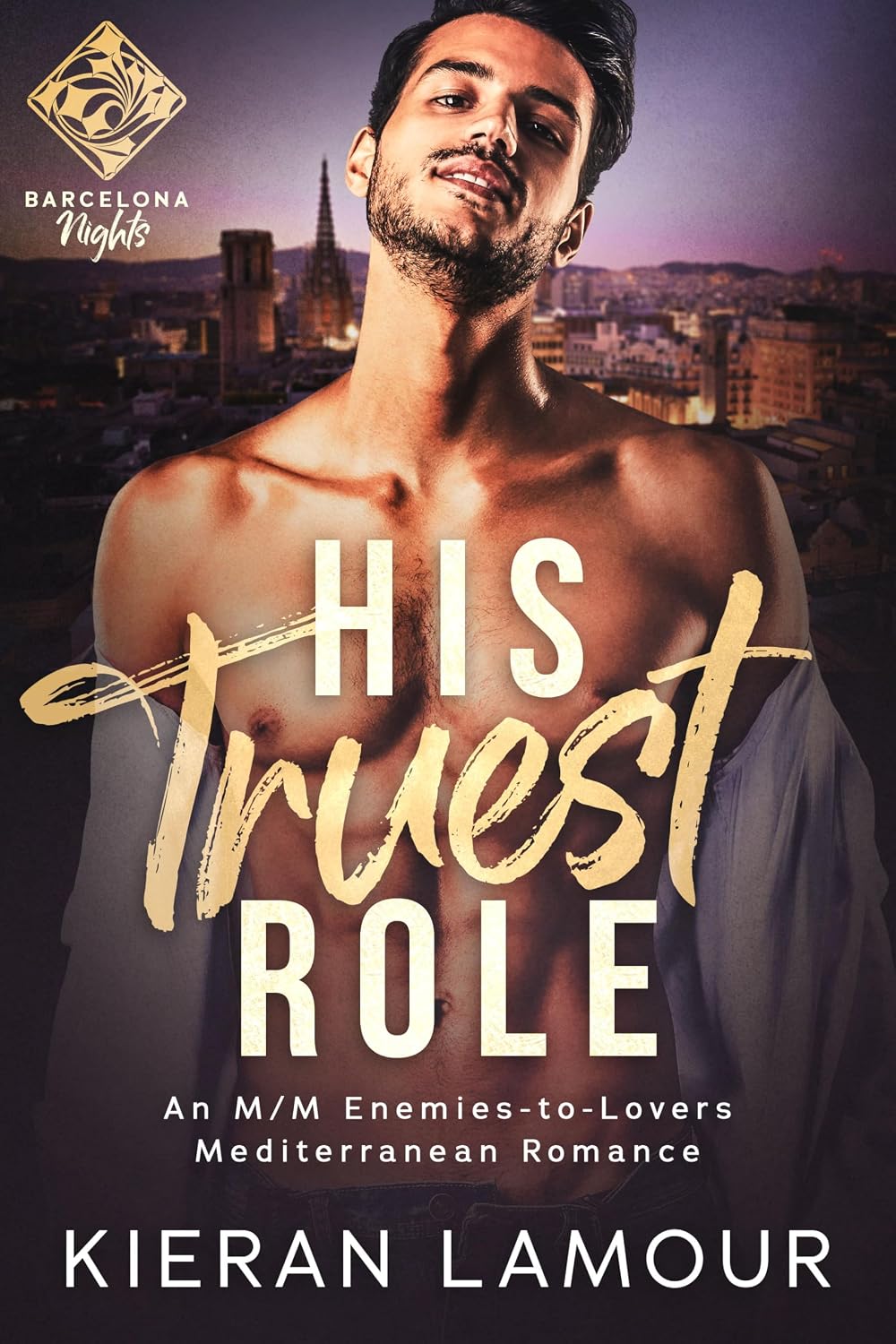 His Truest Role by Kieran Lamour book cover