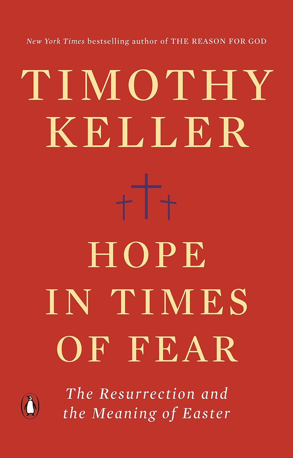 Hope in Times of Fear by Timothy Keller book cover