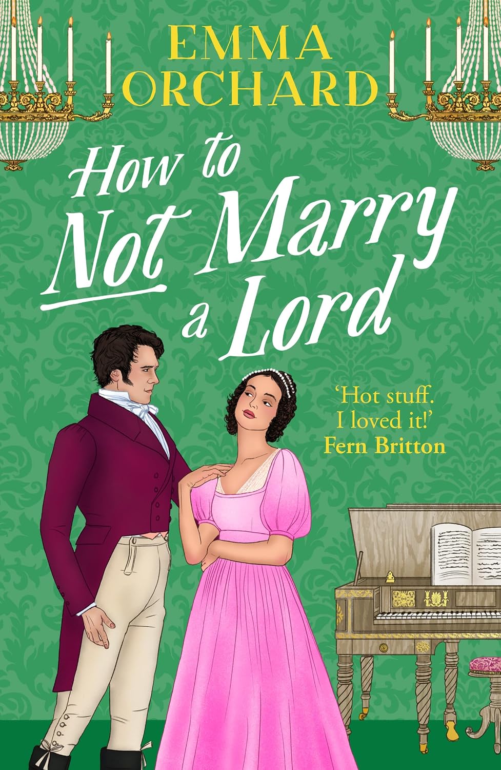 How to Not Marry a Lord by Emma Orchard book cover