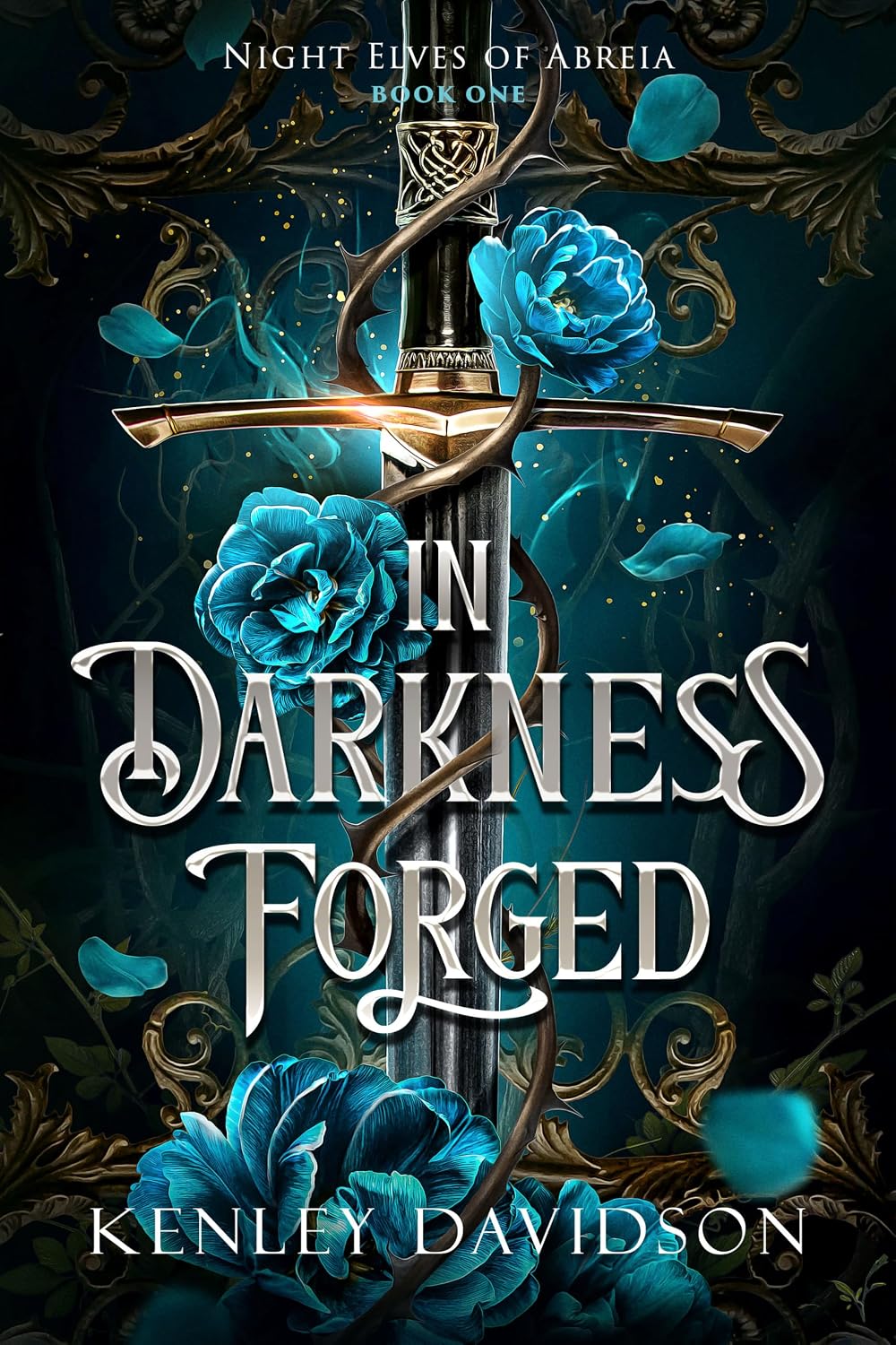 In Darkness Forged by Kenley Davidson book cover