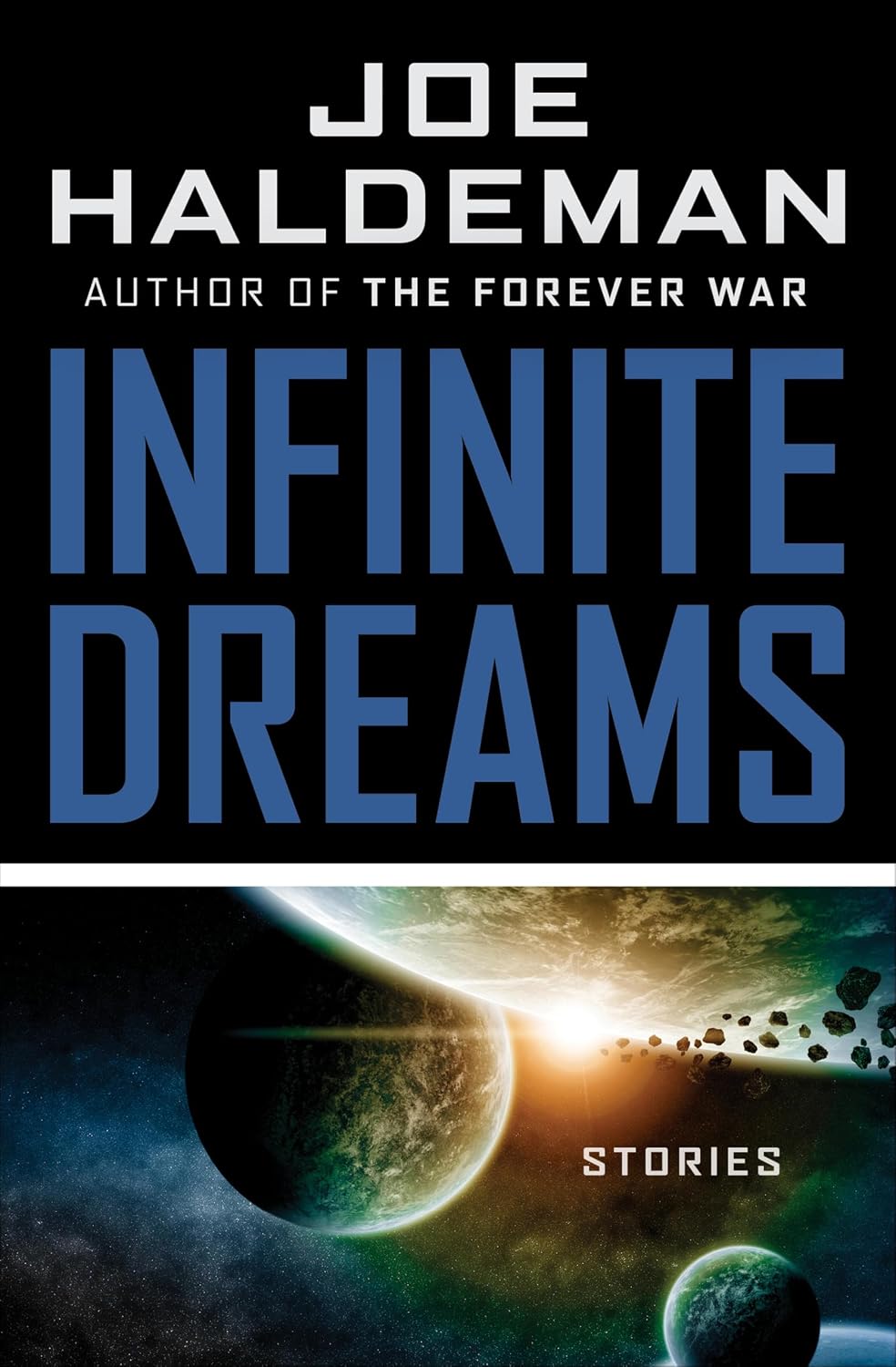 Infinite Dreams by Joe Haldeman book cover