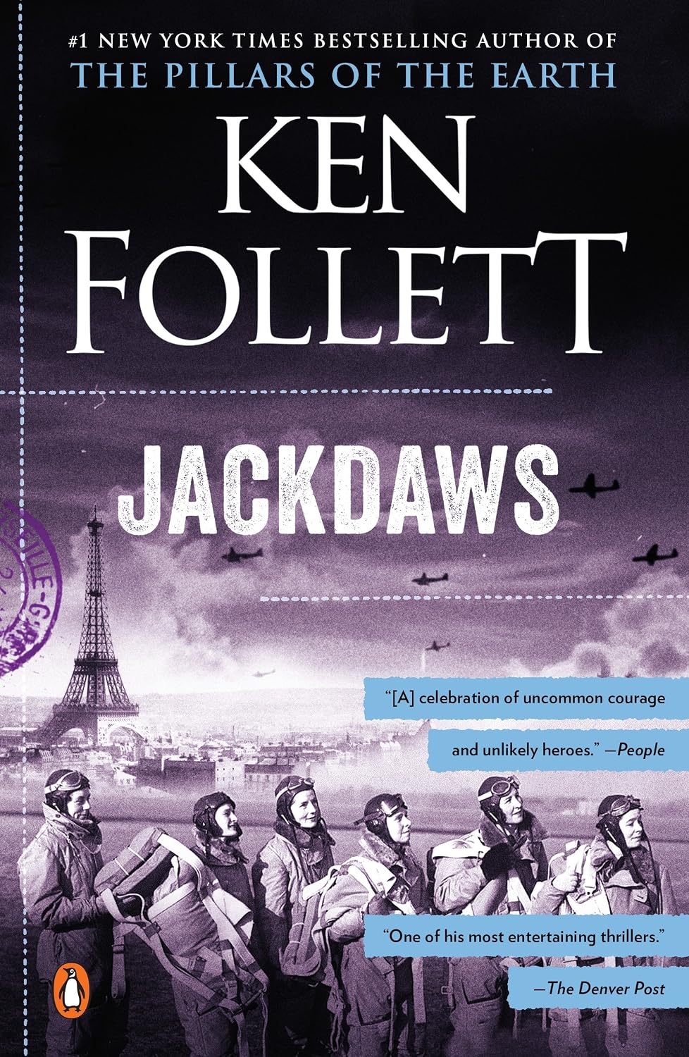 Jackdaws by Ken Follett book cover