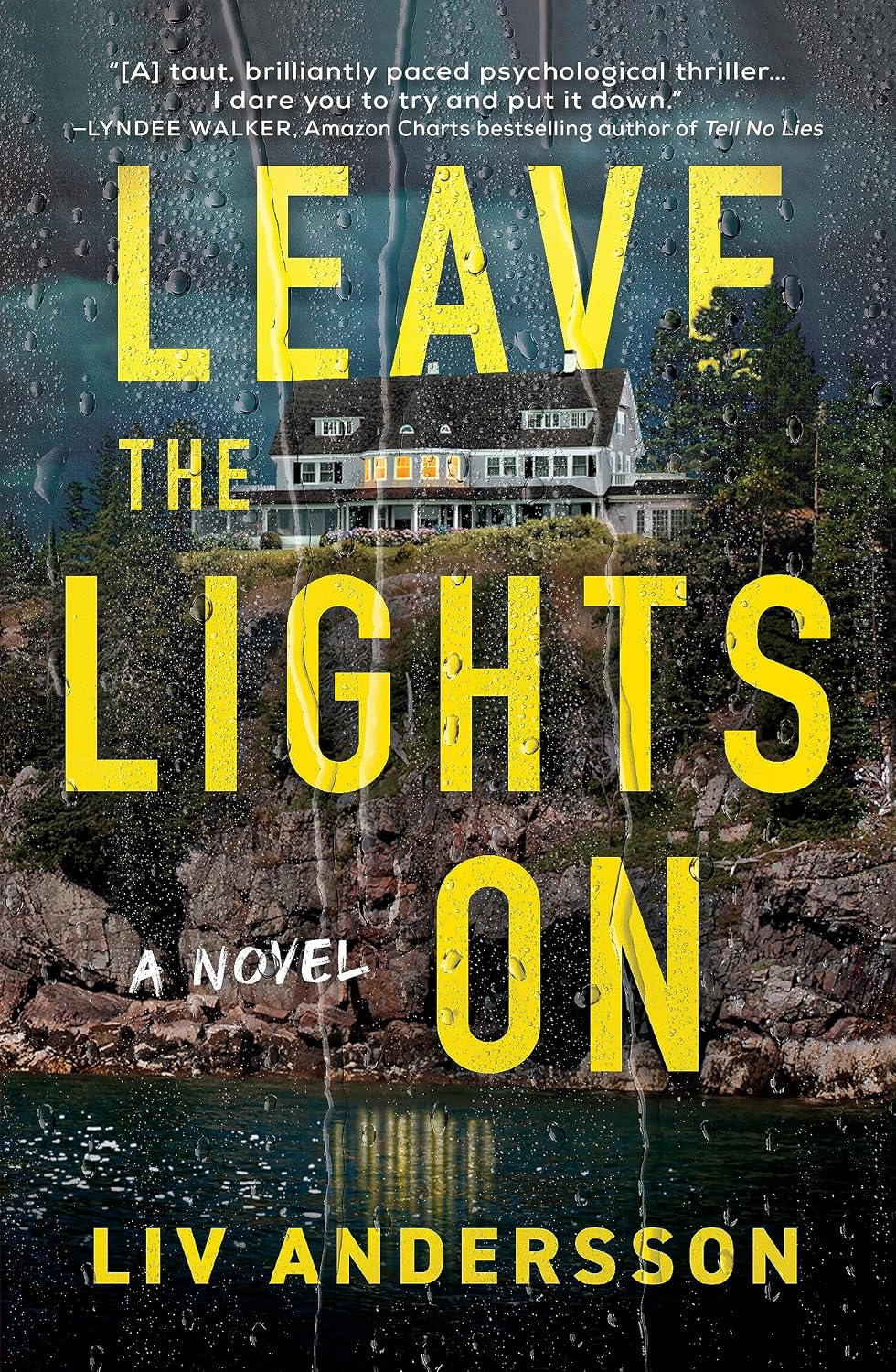 Leave the Lights On by Liv Andersson book cover