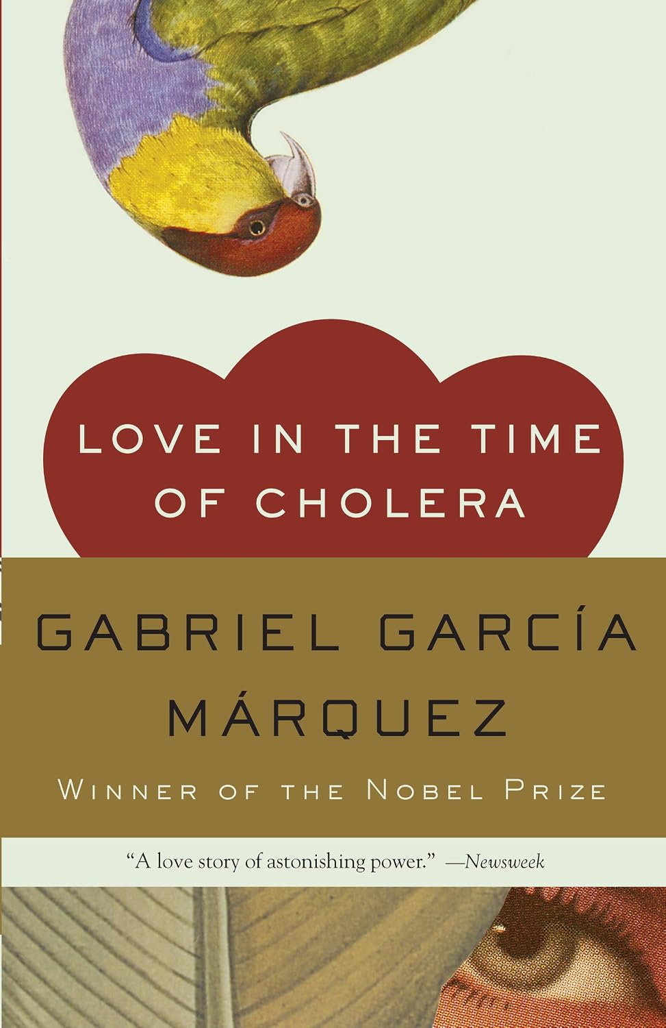 Love in the Time of Cholera by Gabriel García Márquez book cover