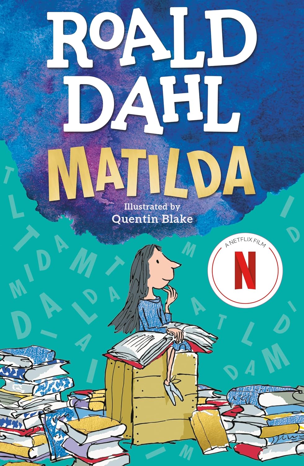 Matilda by Roald Dahl book cover