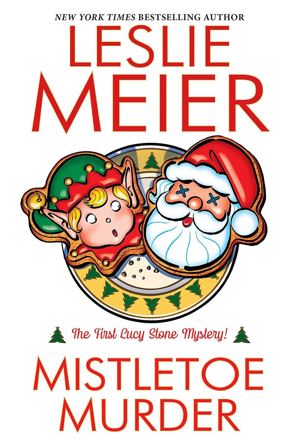 Mistletoe Murder by Leslie Meier book cover