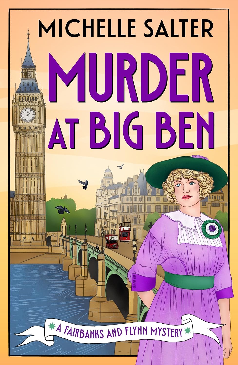 Murder at Big Ben by Michelle Salter book cover