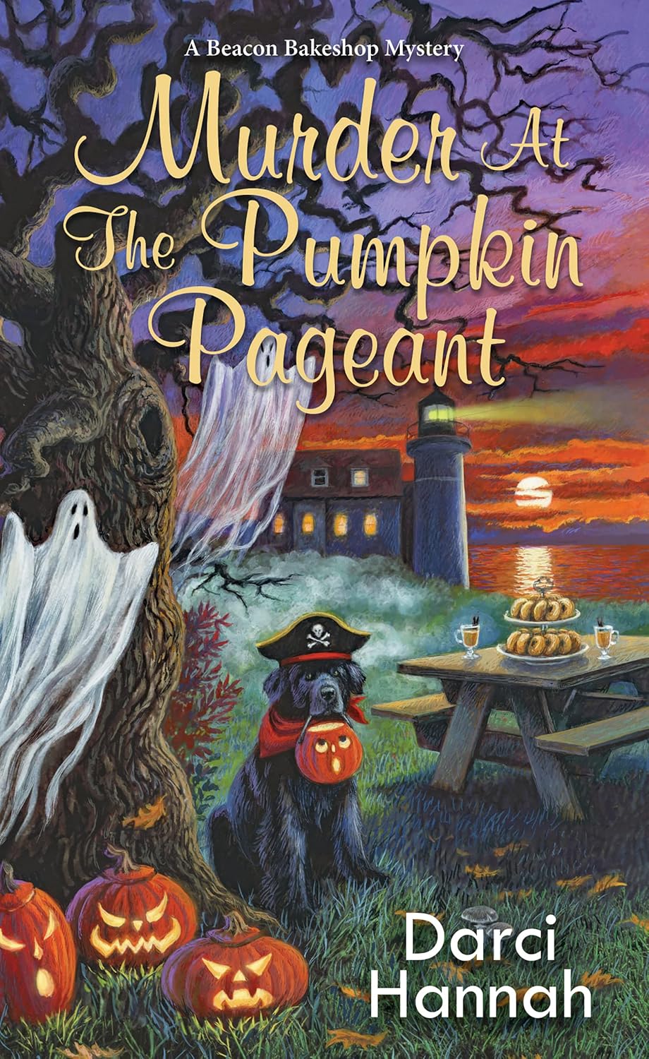 Murder at the Pumpkin Pageant by Darci Hannah book cover
