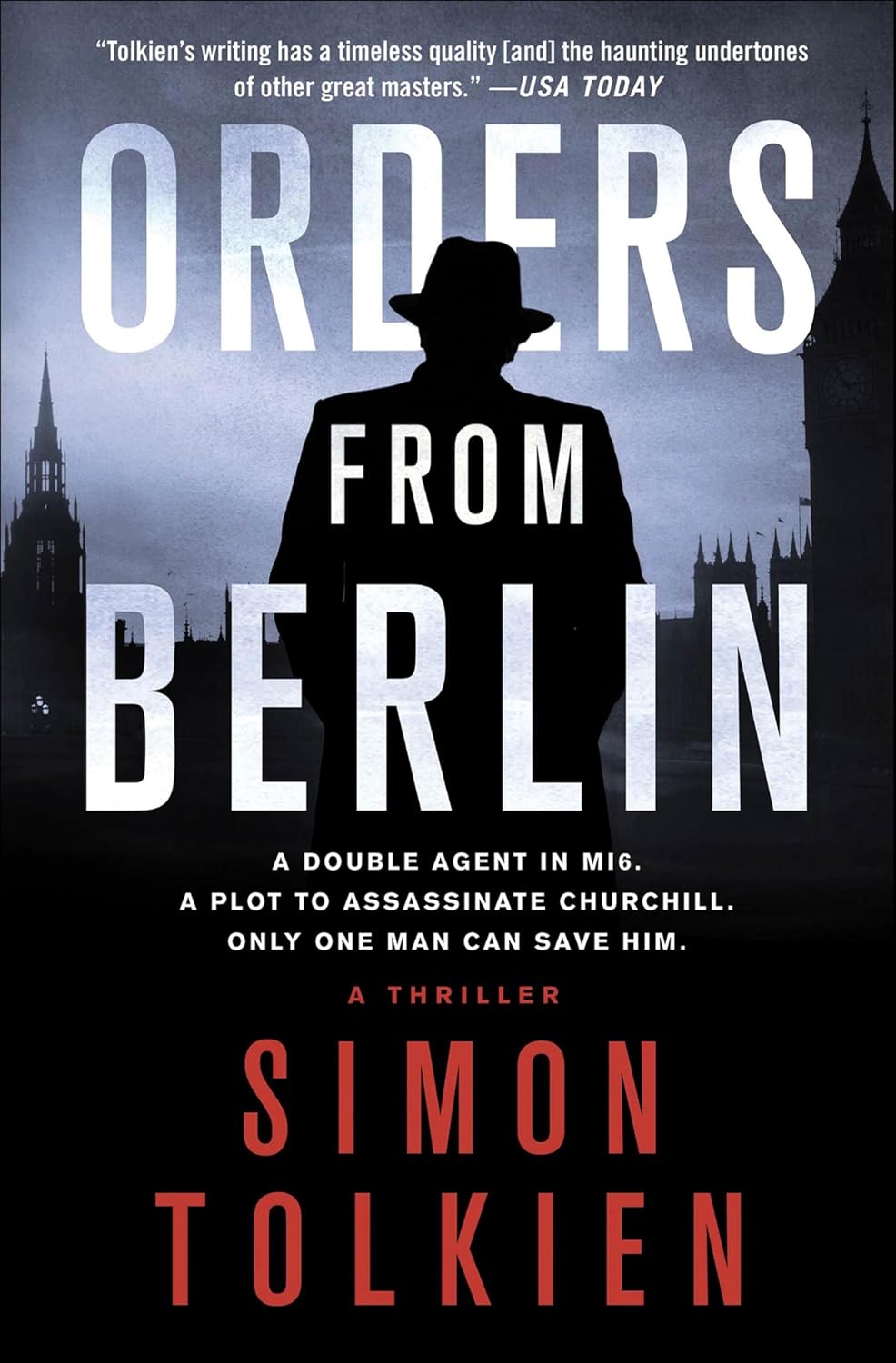 Orders from Berlin by Simon Tolkien book cover