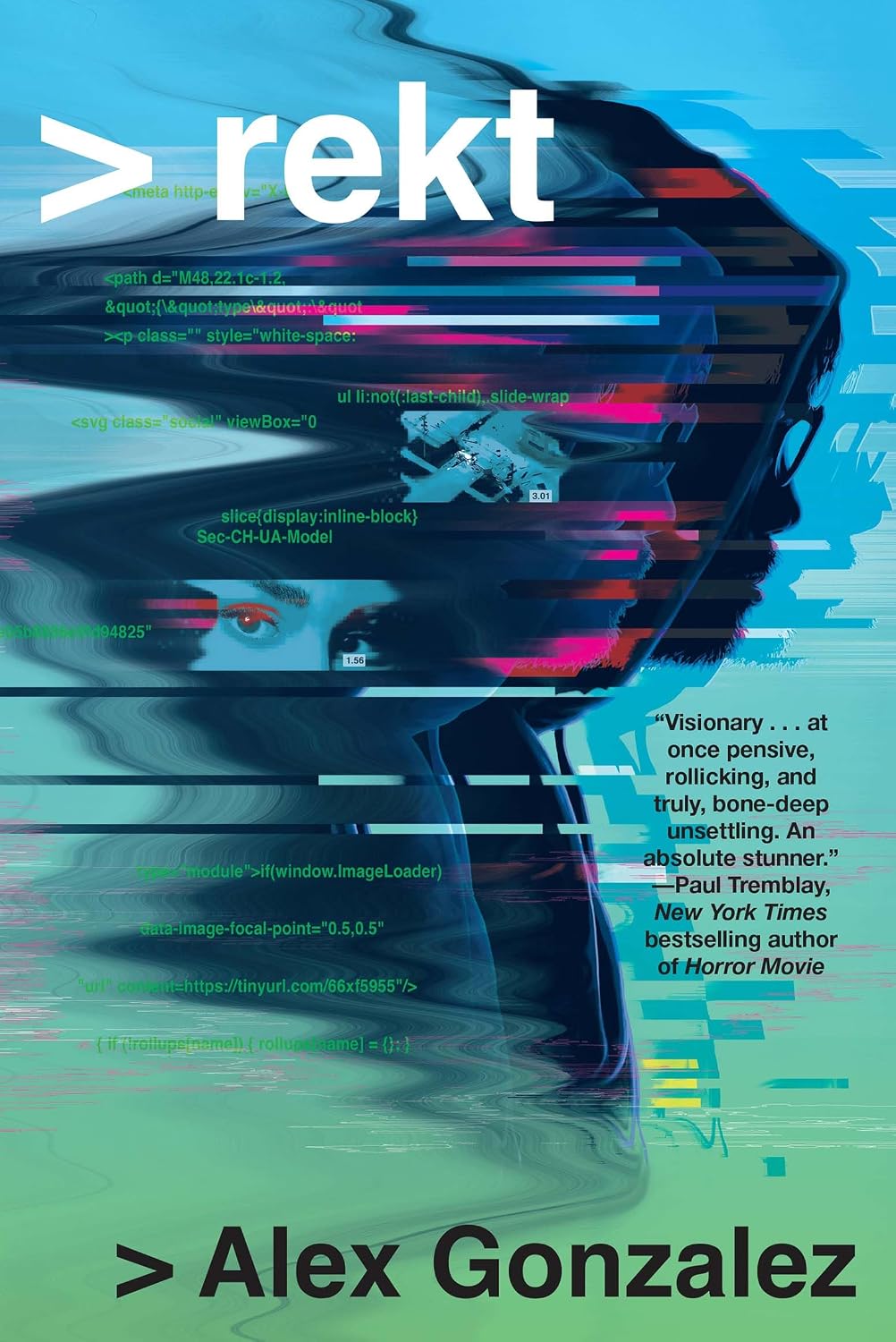 rekt by Alex Gonzalez book cover