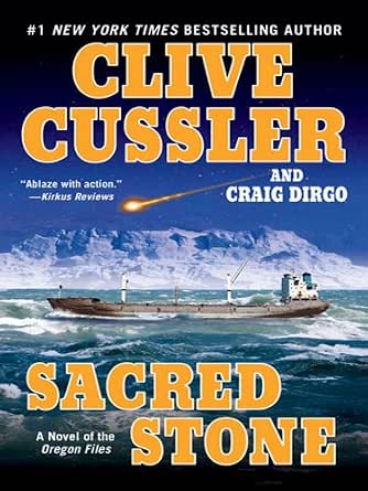 Sacred Stone by Clive Cussler book cover