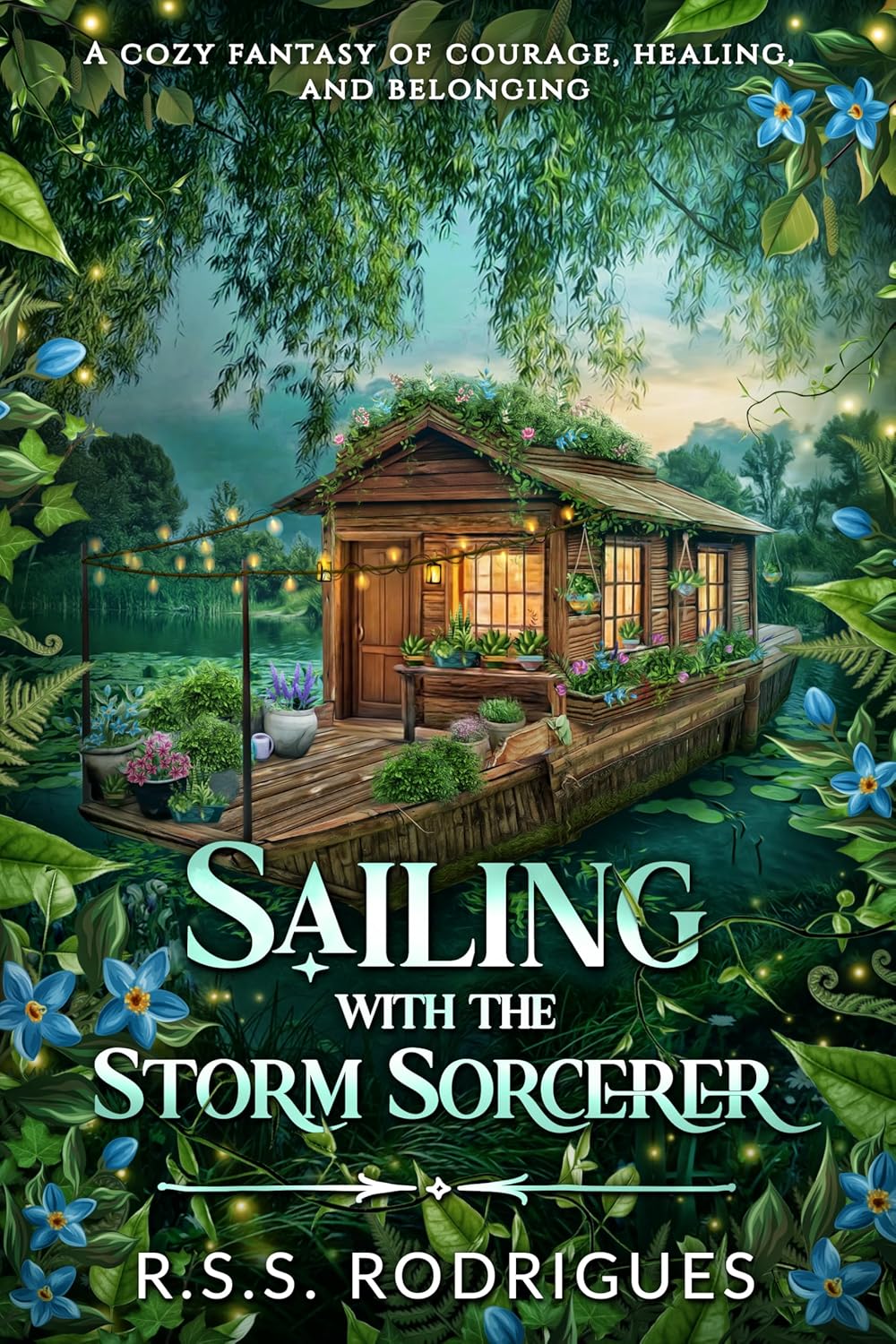 Sailing with the Storm Sorcerer by R.S.S. Rodrigues book cover
