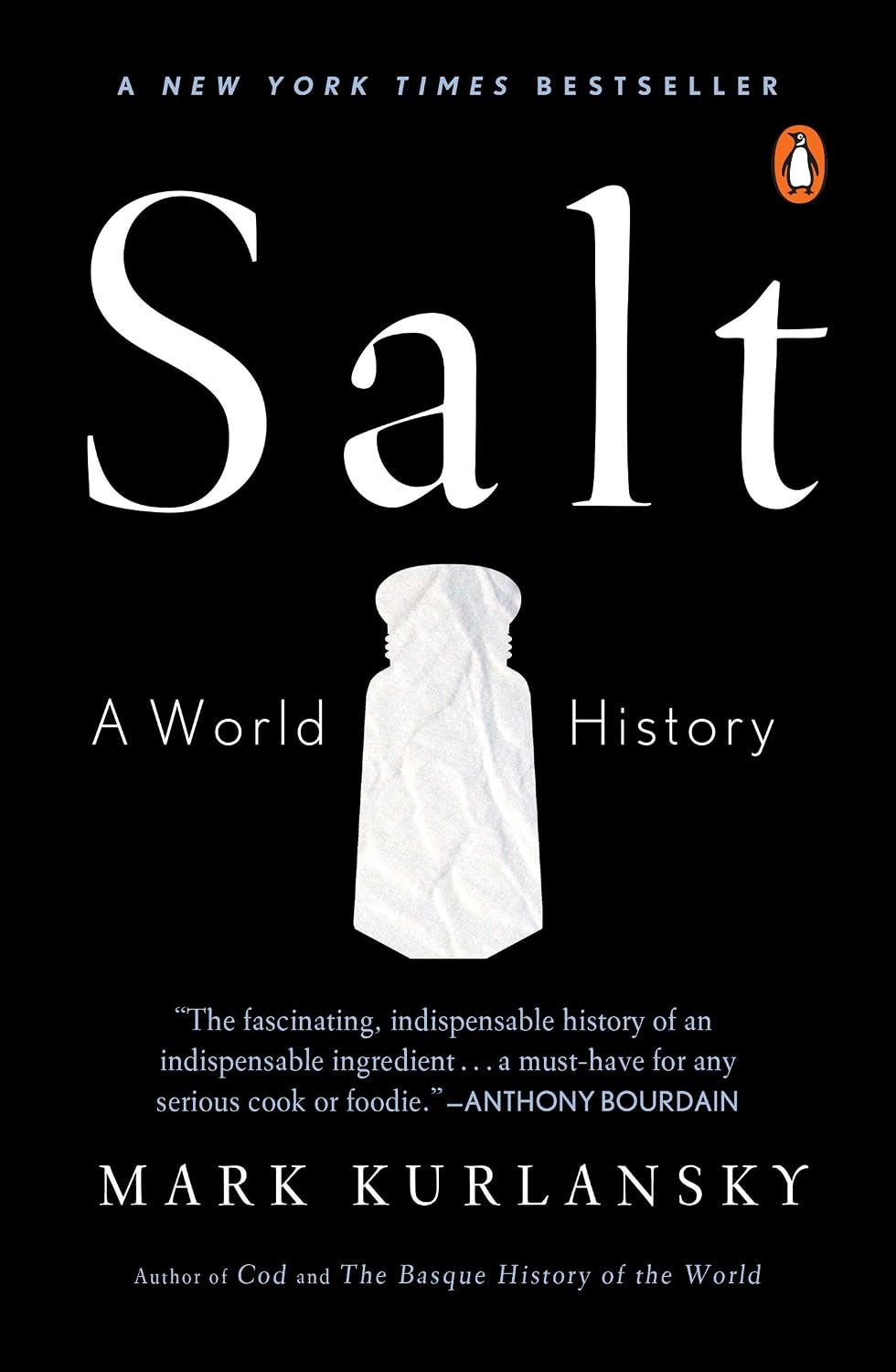 Salt by Mark Kurlansky book cover