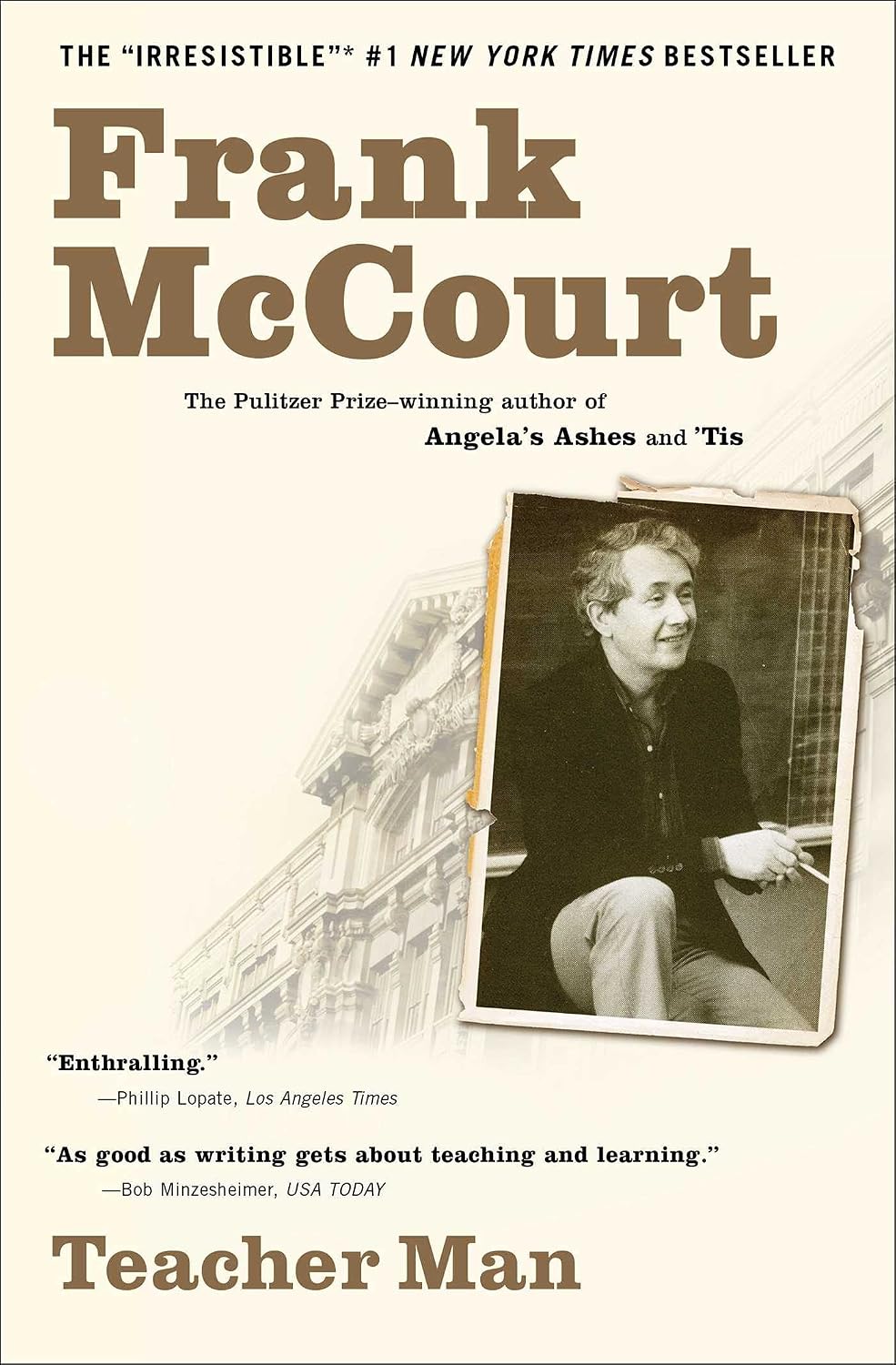 Teacher Man by Frank McCourt book cover