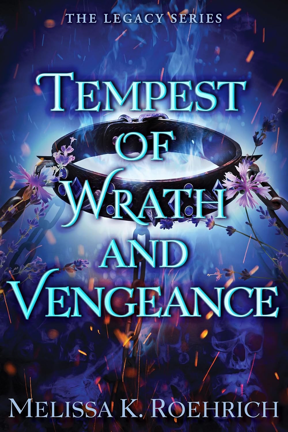 Tempest of Wrath and Vengeance by Melissa K. Roehrich book cover