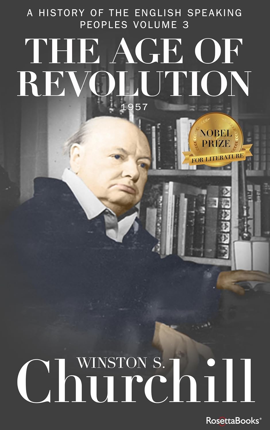 The Age of Revolution by Winston Churchill book cover