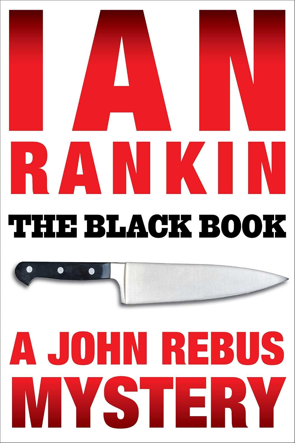 The Black Book by Ian Rankin book cover