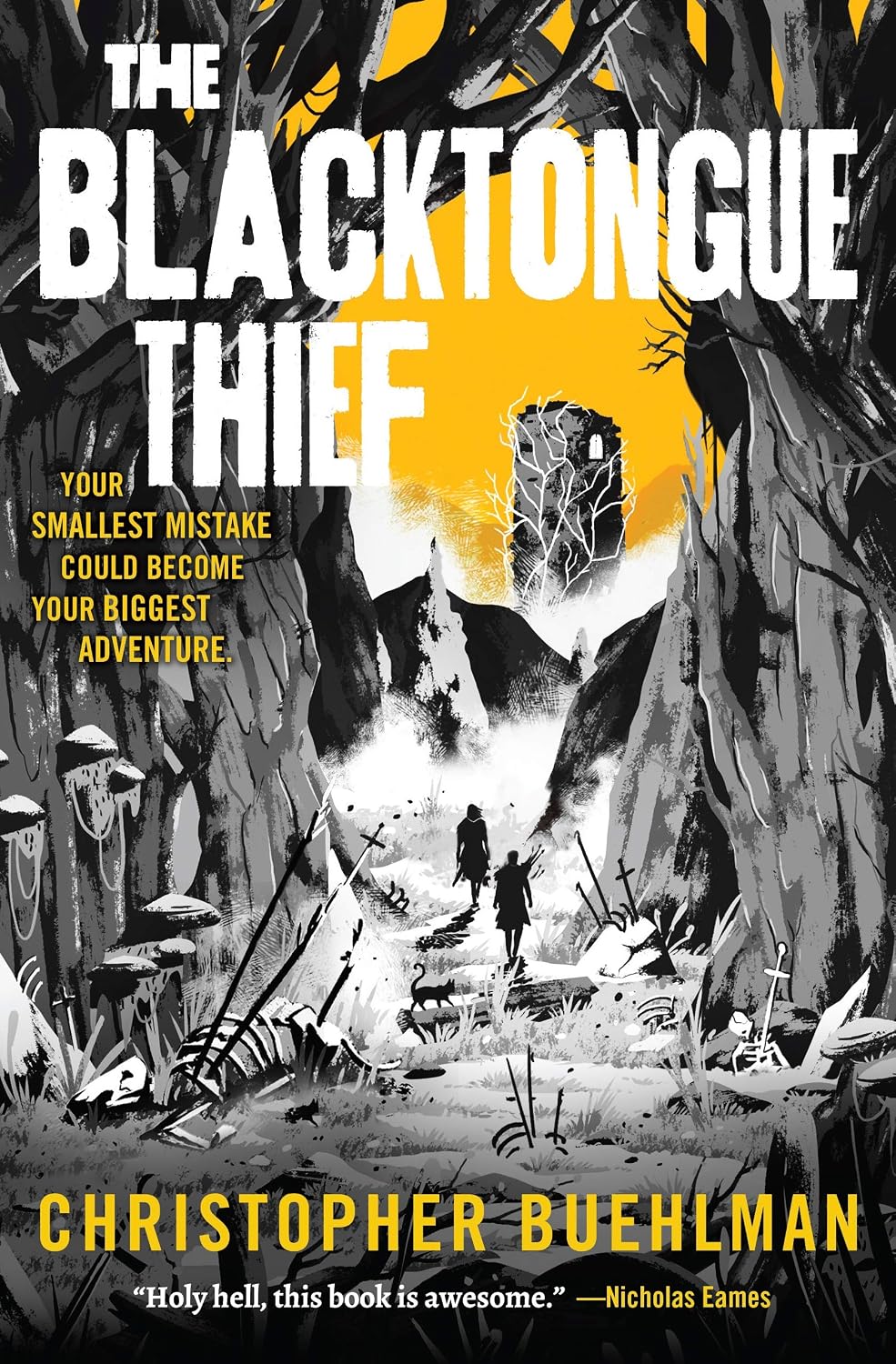 The Blacktongue Thief by Christopher Buehlman book cover