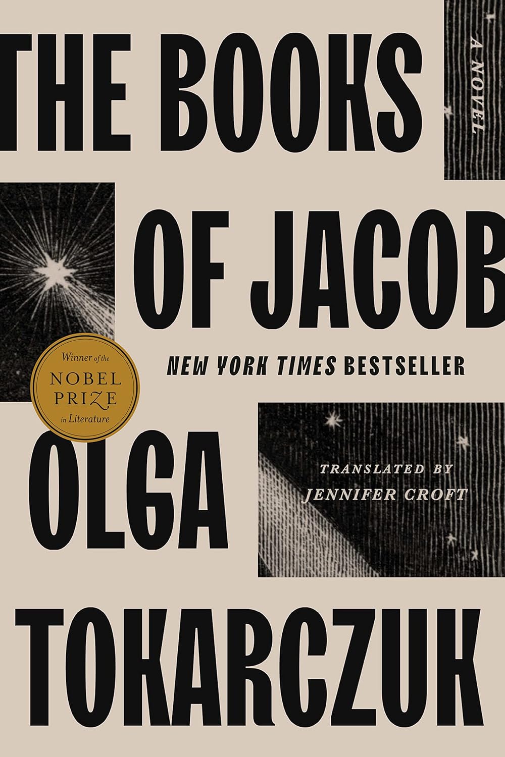 The Books of Jacob by Olga Tokarczuk book cover