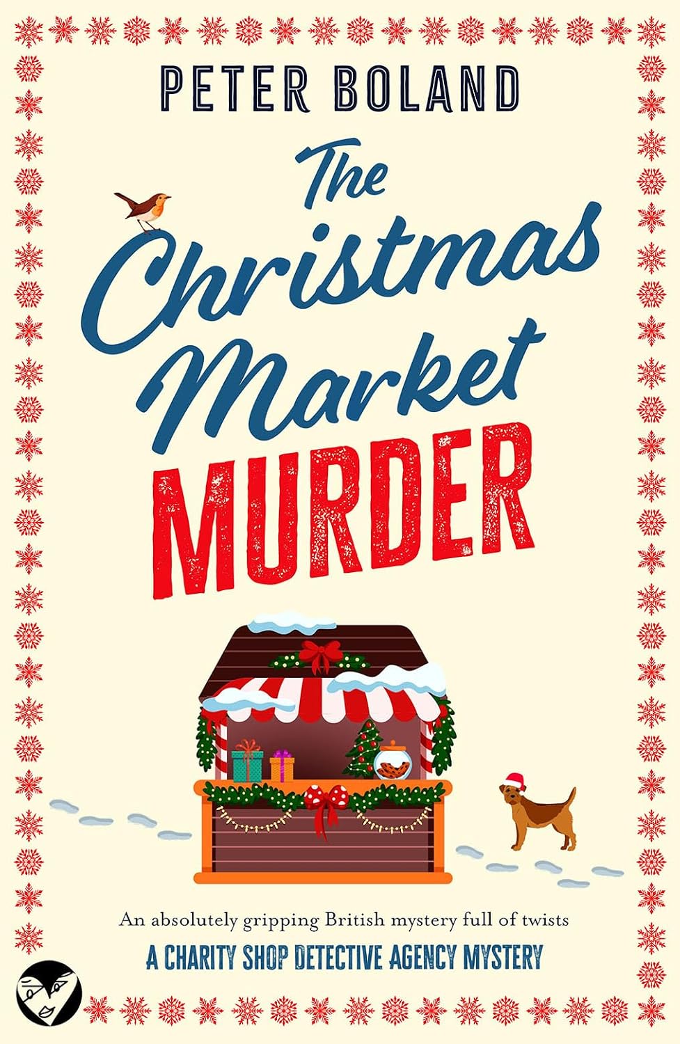 The Christmas Market Murder by Peter Boland book cover