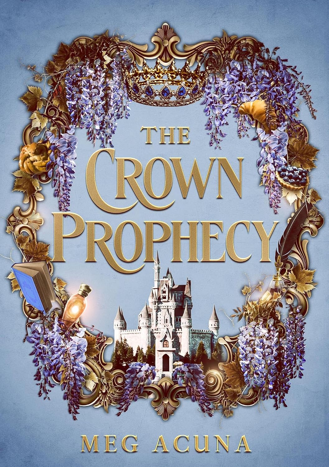 The Crown Prophecy by Meg Acuna book cover