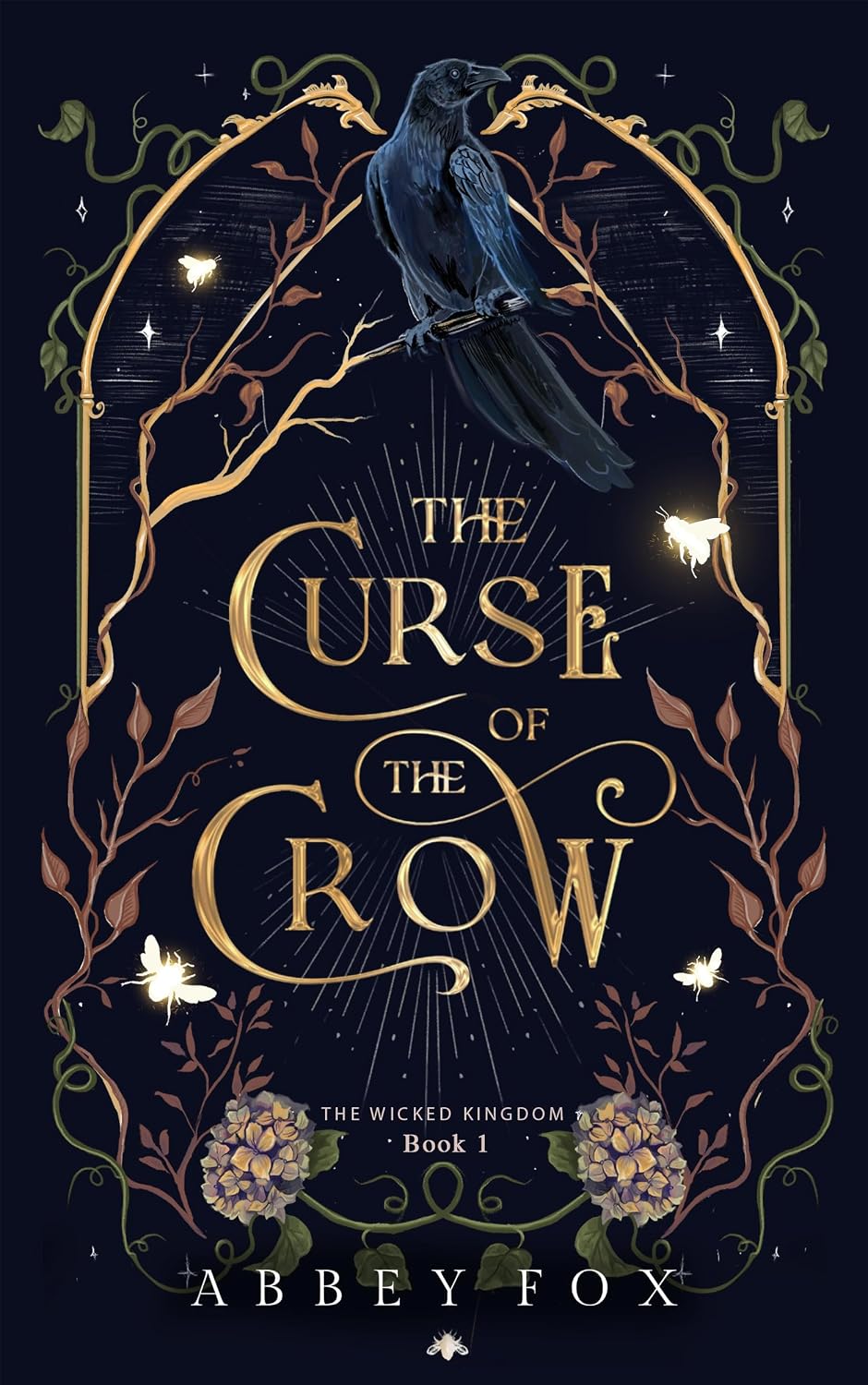 The Curse of the Crow by Abbey Fox book cover