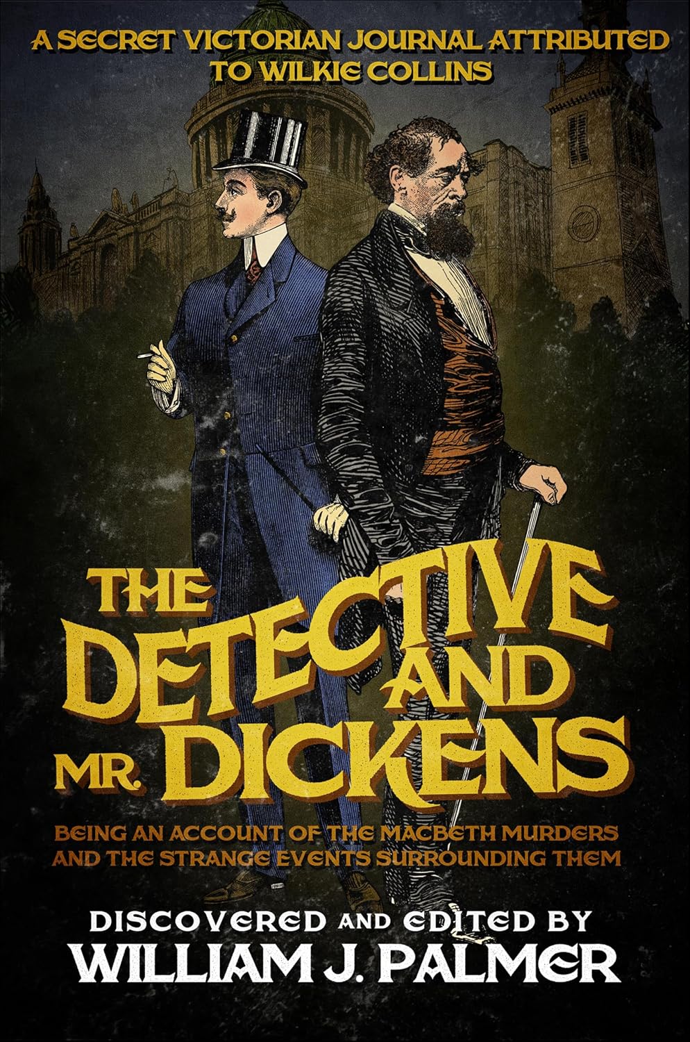 The Detective and Mr. Dickens by Wilkie Collins book cover