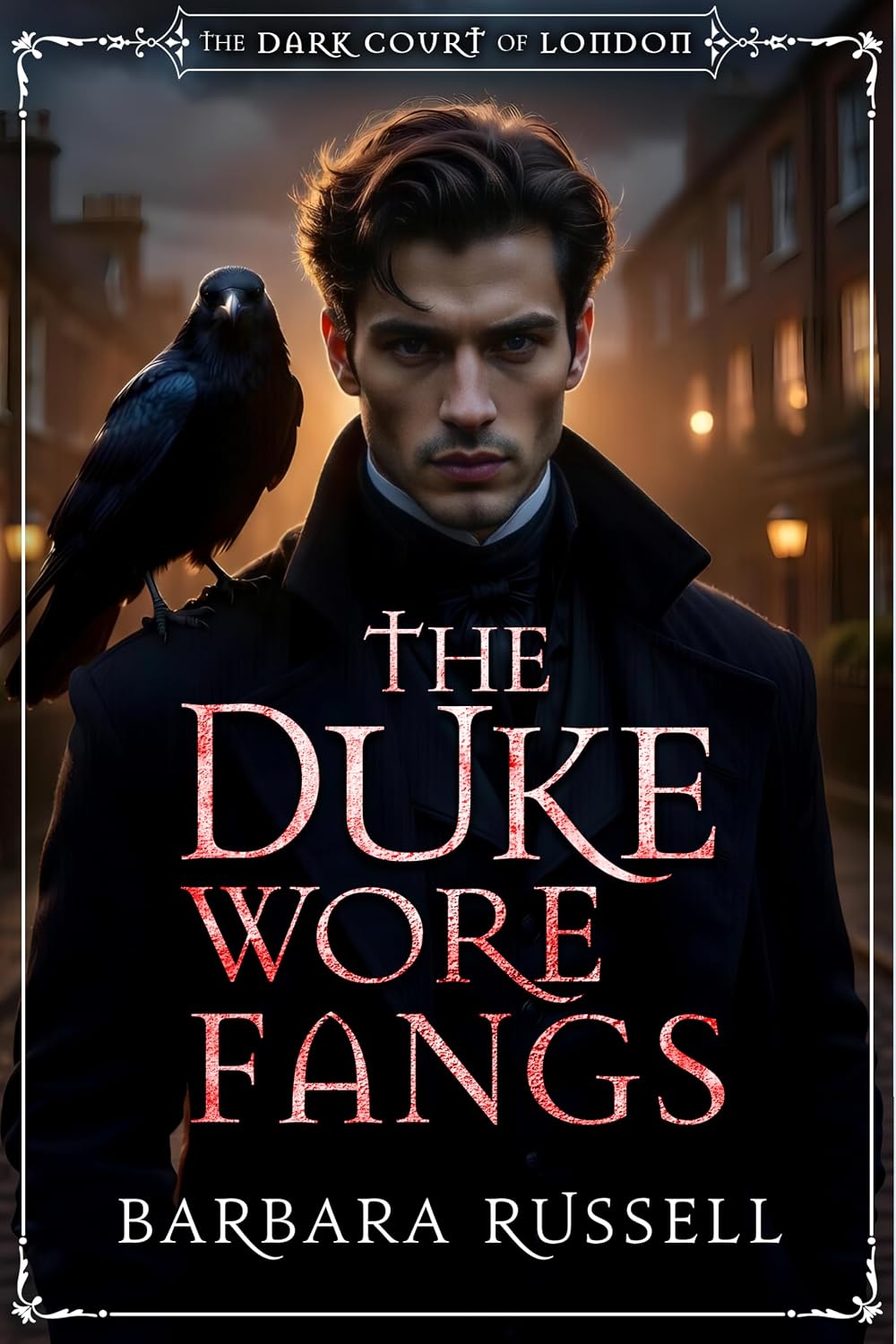 The Duke Wore Fangs by Barbara Russell book cover