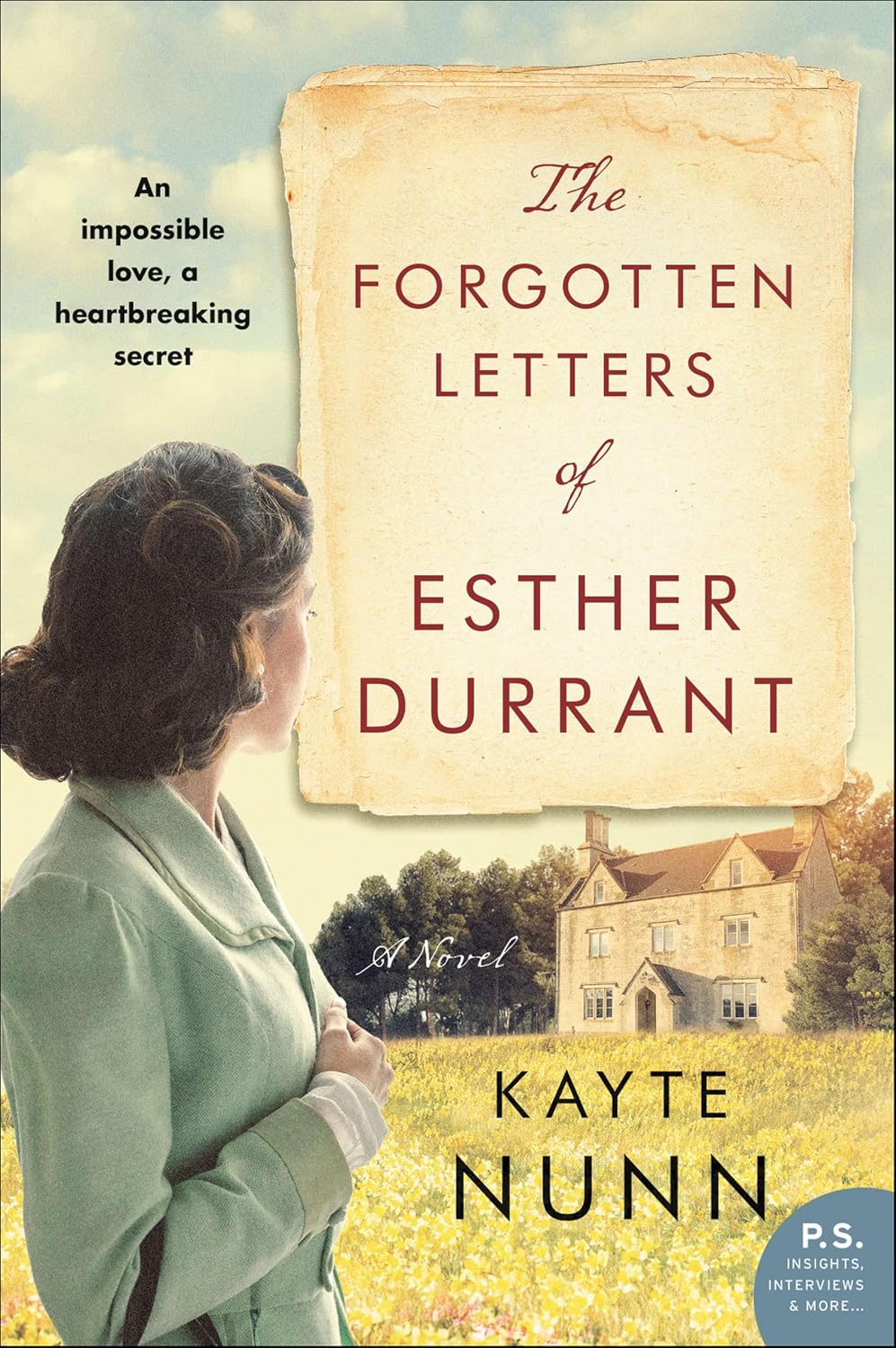 The Forgotten Letters of Esther Durrant by Kayte Nunn book cover